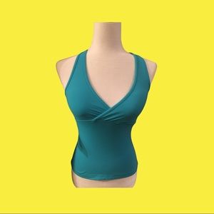 Teal Women's Muscle Tee
